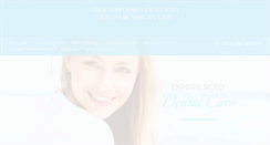 Desktop Screenshot of croftonfamilydentistry.com
